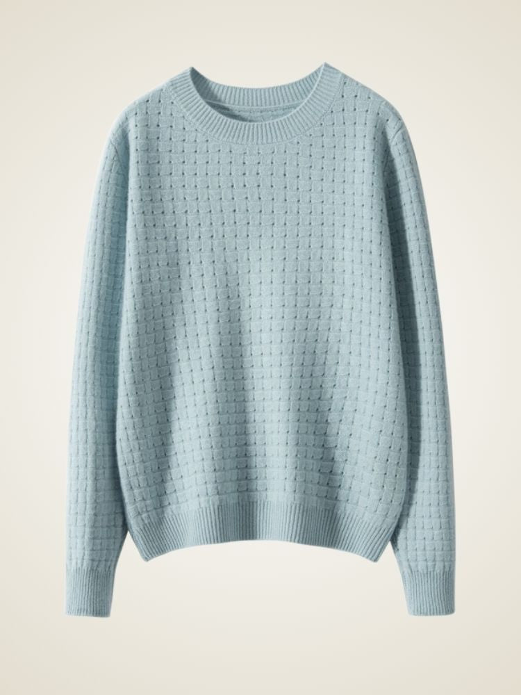 Dianis - Waffle-Textured Cashmere Sweater