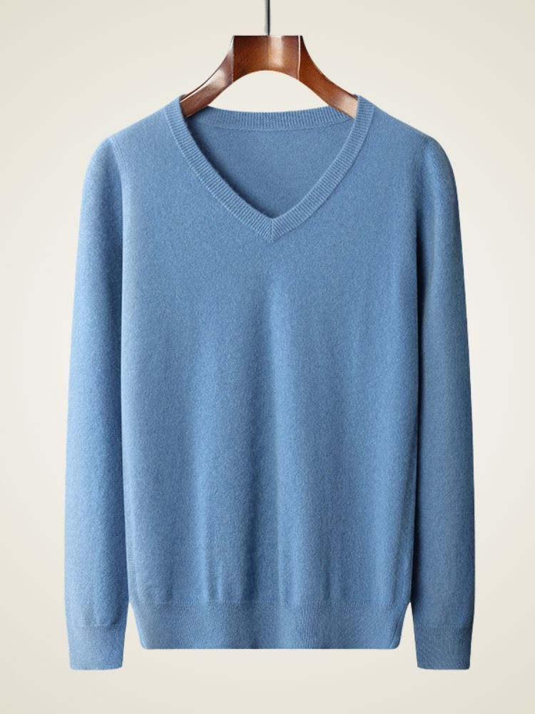 Dean - V-Neck Cashmere Sweater