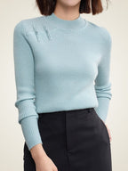 Liren - Textured Cashmere Sweater