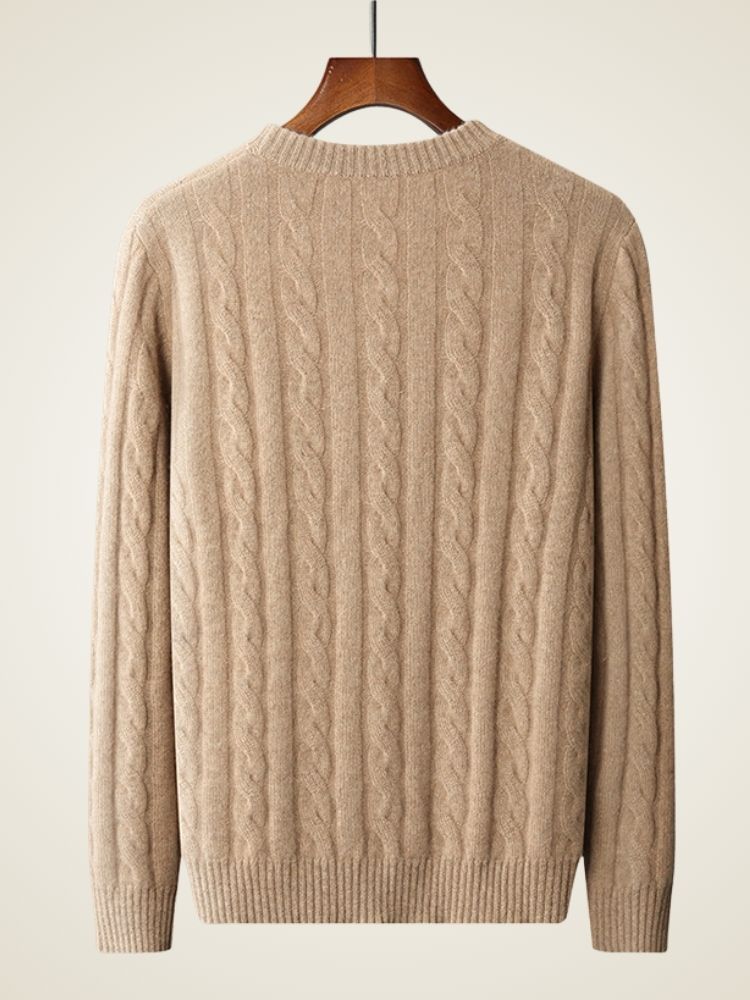 Heath - Cable Knit Cashmere Sweater