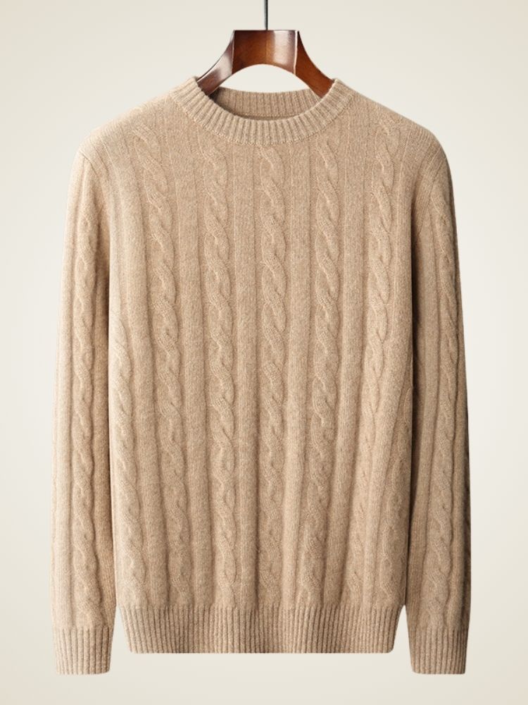 Heath - Cable Knit Cashmere Sweater