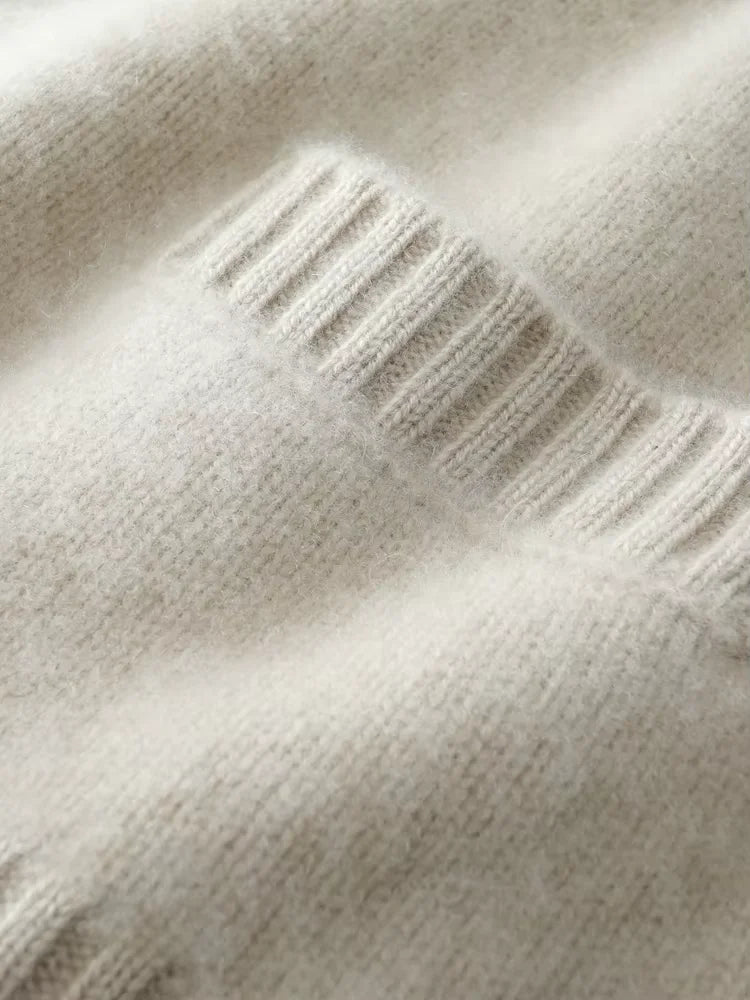 Jade - V Neck Cashmere Cardigan