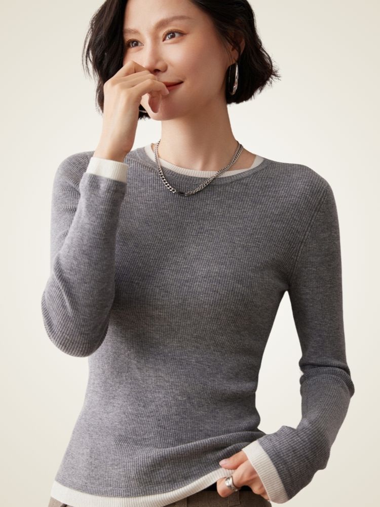 Zerellis - Ribbed Cashmere Sweater