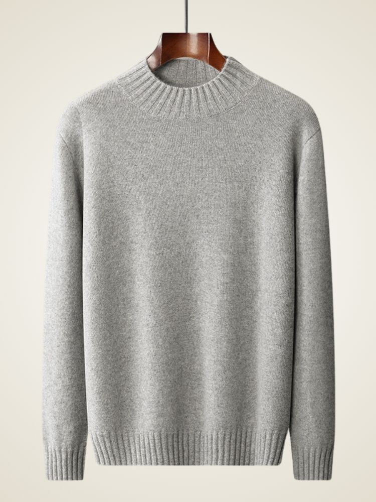 Lennox - High Collar Cashmere Sweater