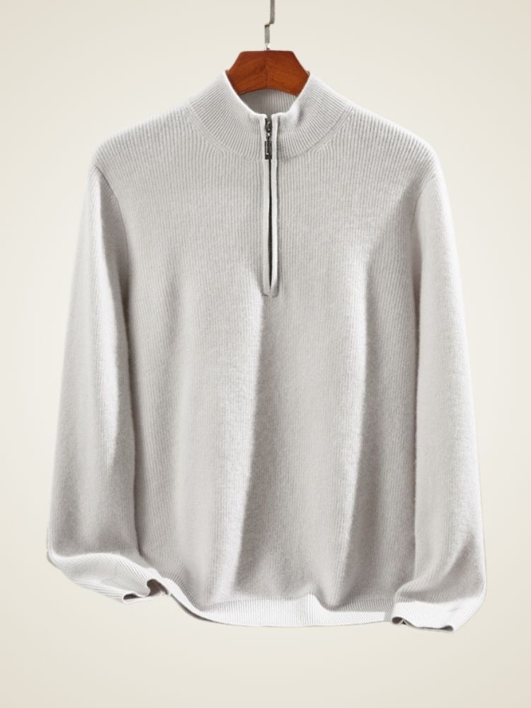 Caspian - Half Zip Cashmere Sweater