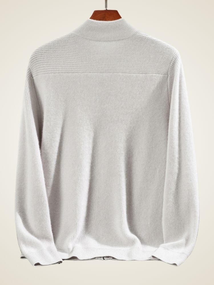 Quill - Cashmere Zipped Cardigan