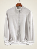 Quill - Cashmere Zipped Cardigan