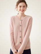 Clotilde - Brushed Cashmere Cardigan