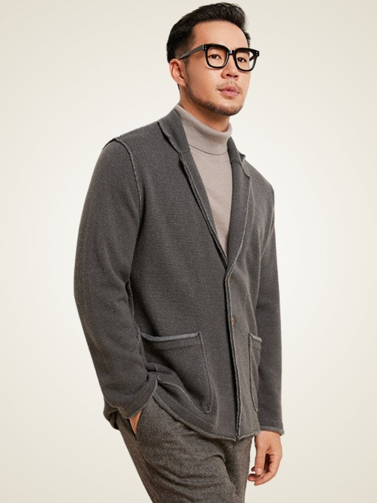 Ilias - Blazer Cashmere Cardigan