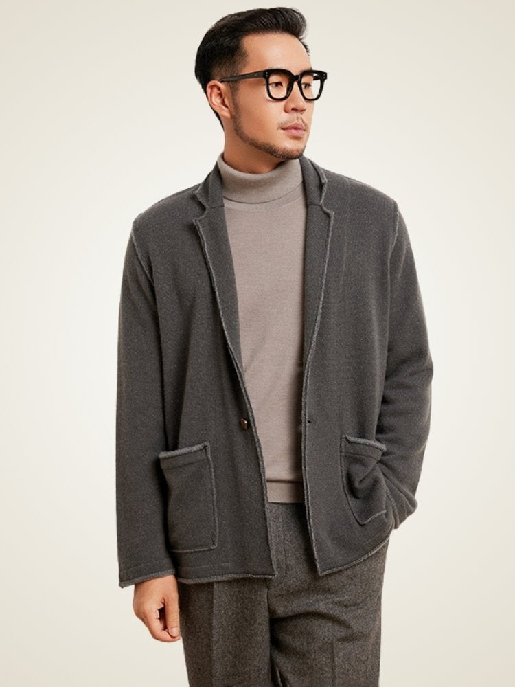 Ilias - Blazer Cashmere Cardigan
