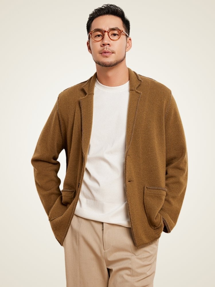 Ilias - Blazer Cashmere Cardigan