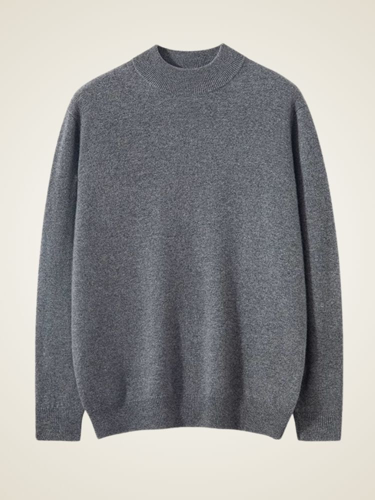 Bowen - Mock Neck Cashmere Sweater