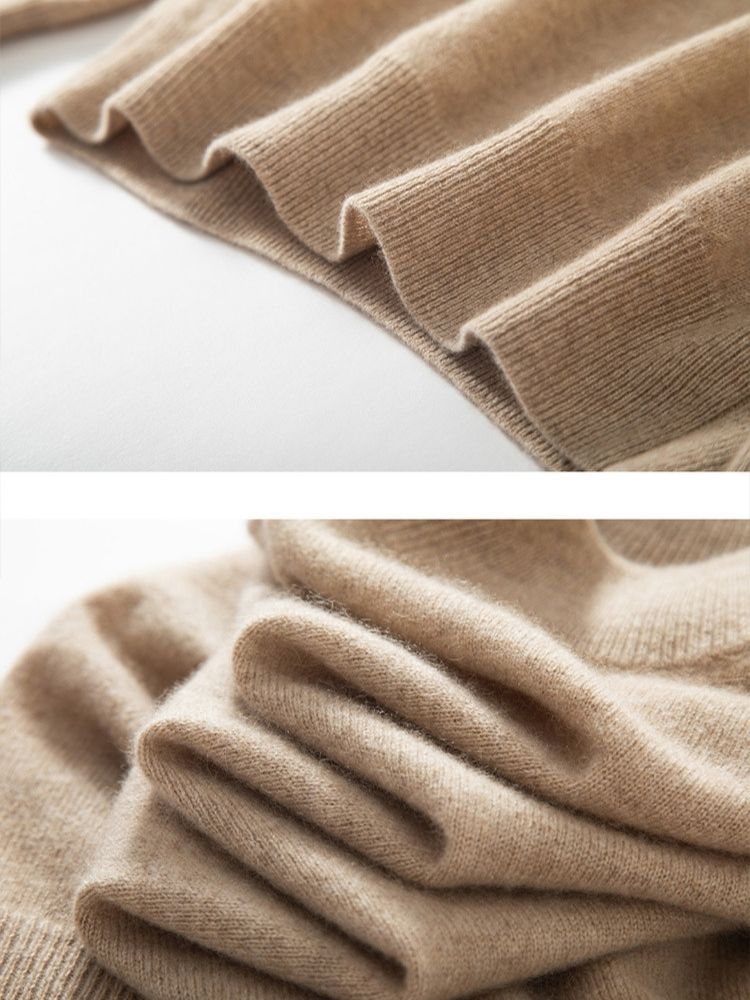 Bowen - Mock Neck Cashmere Sweater