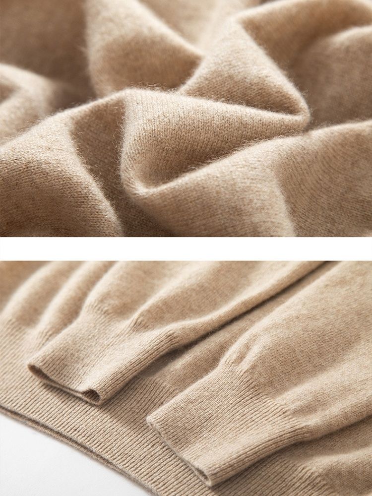 Bowen - Mock Neck Cashmere Sweater