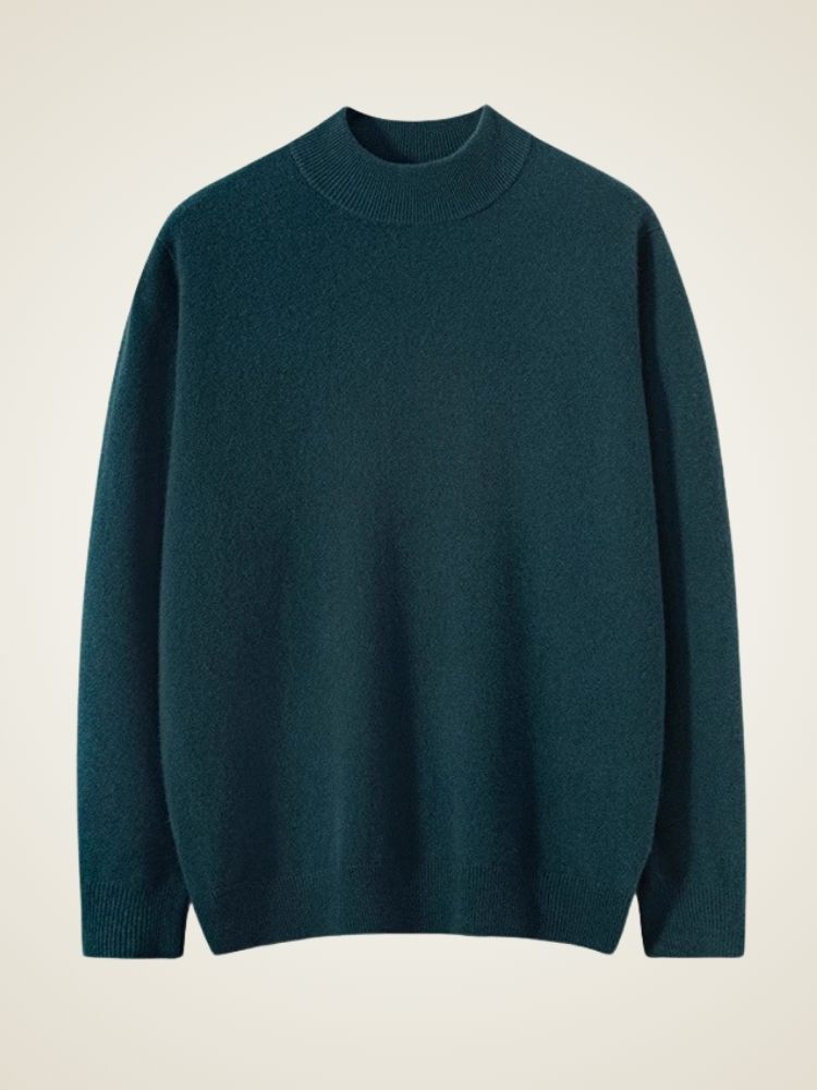 Bowen - Mock Neck Cashmere Sweater