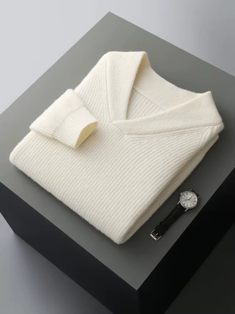 Edward - Shawl Collar Cashmere Sweater