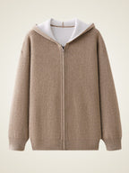 Nesta - Cashmere Zipped Cardigan