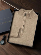 Benjamin - Half Zip Cashmere Sweater