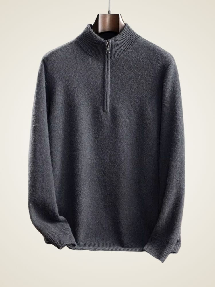Benjamin - Half Zip Cashmere Sweater