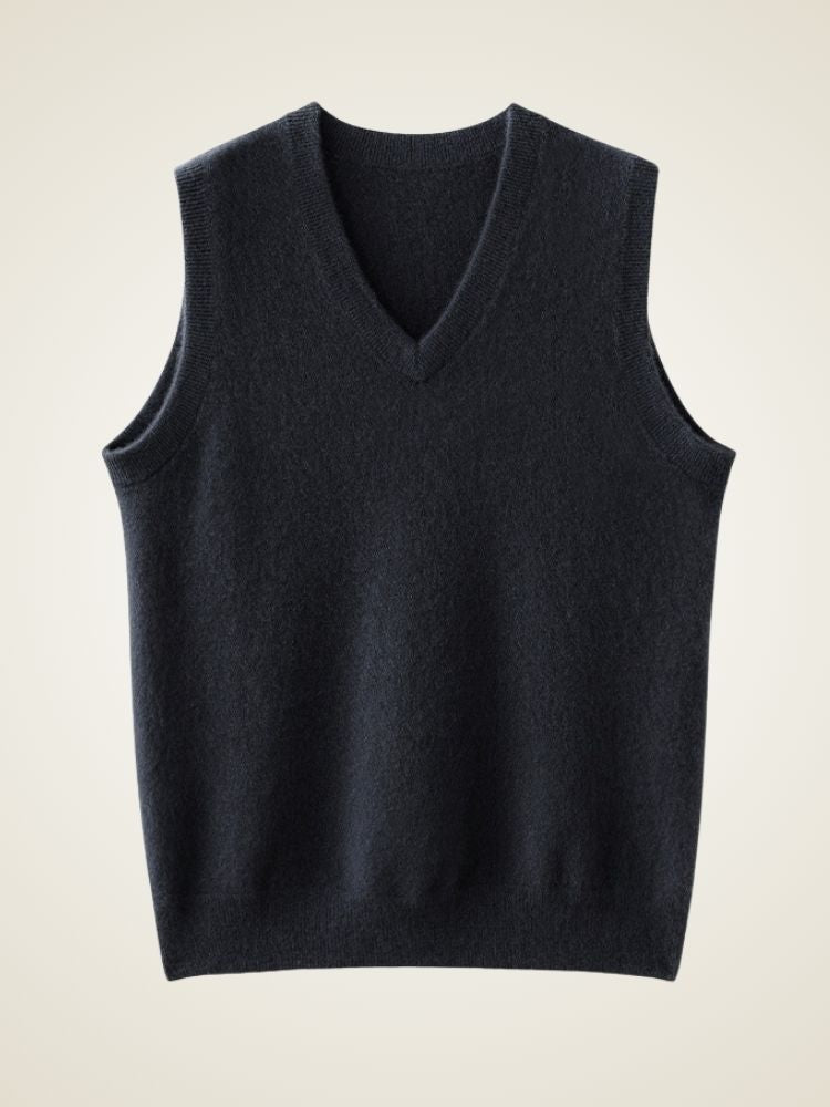 Milan - V-Neck Cashmere Vest