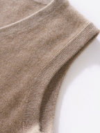 Milan - V-Neck Cashmere Vest