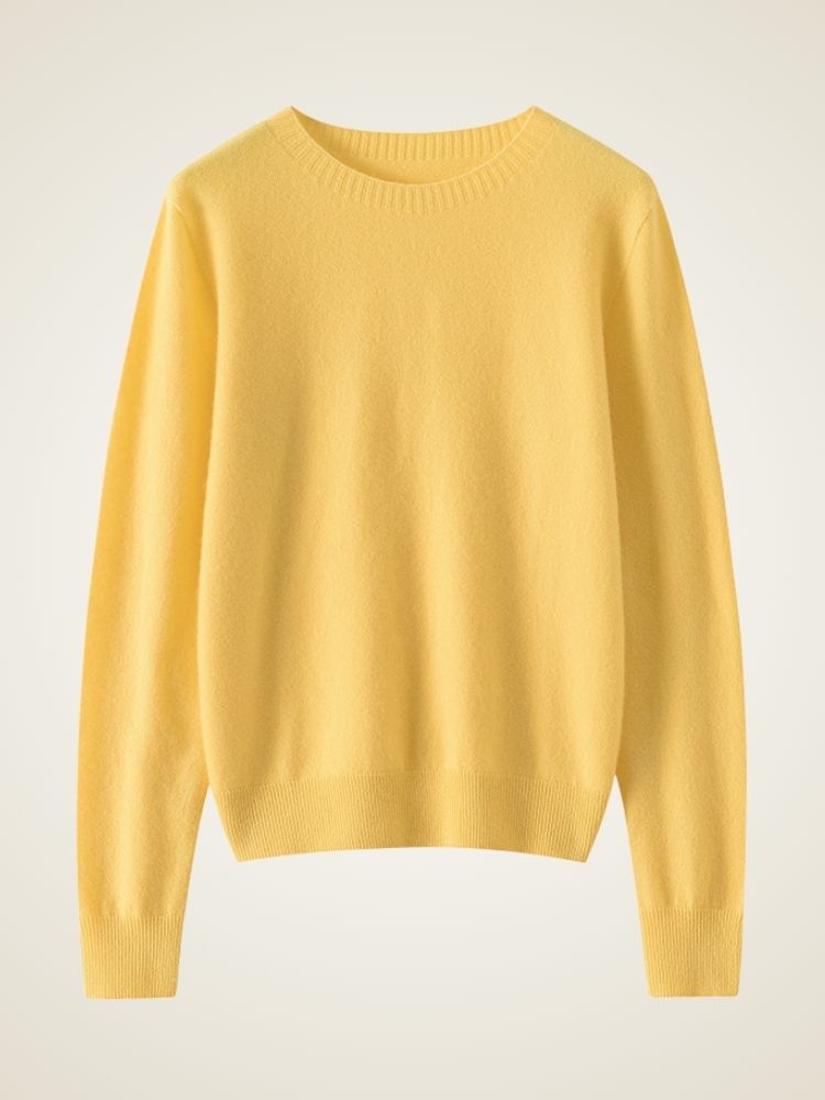 Mia - Crewneck Cashmere Sweater