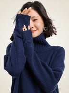 Mirel - Turtleneck Cashmere Dress