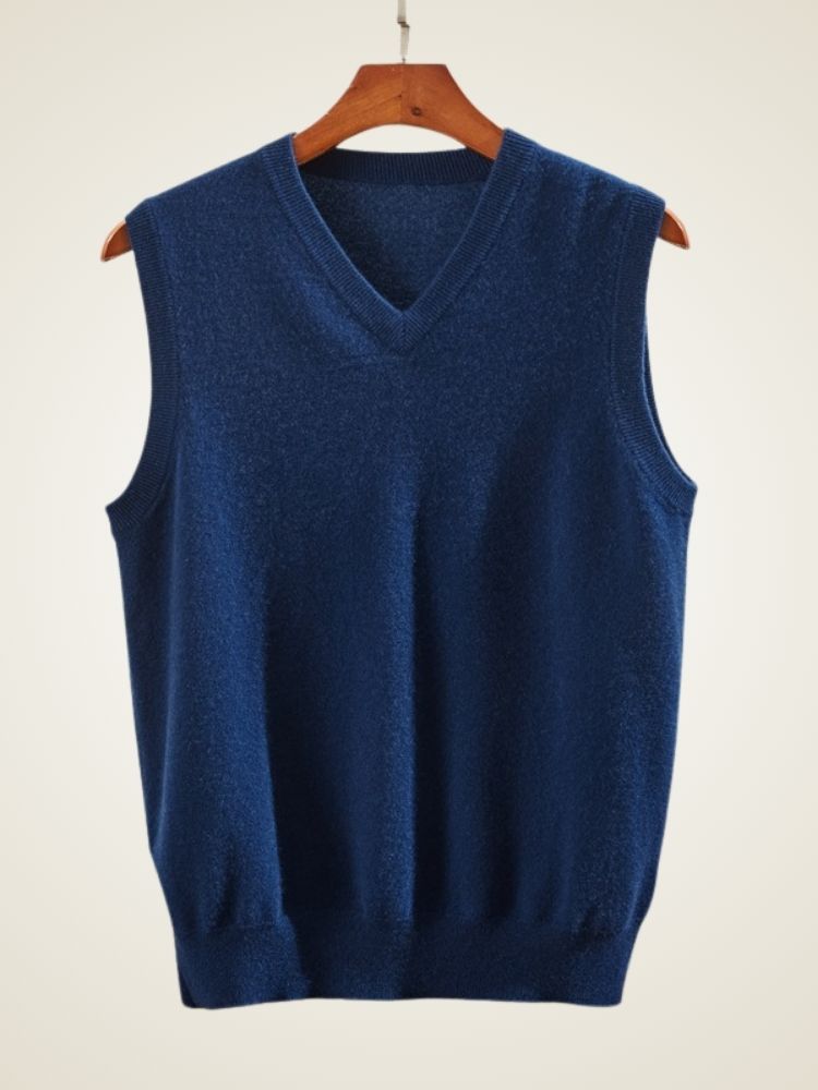 Monte - V-Neck Cashmere Vest