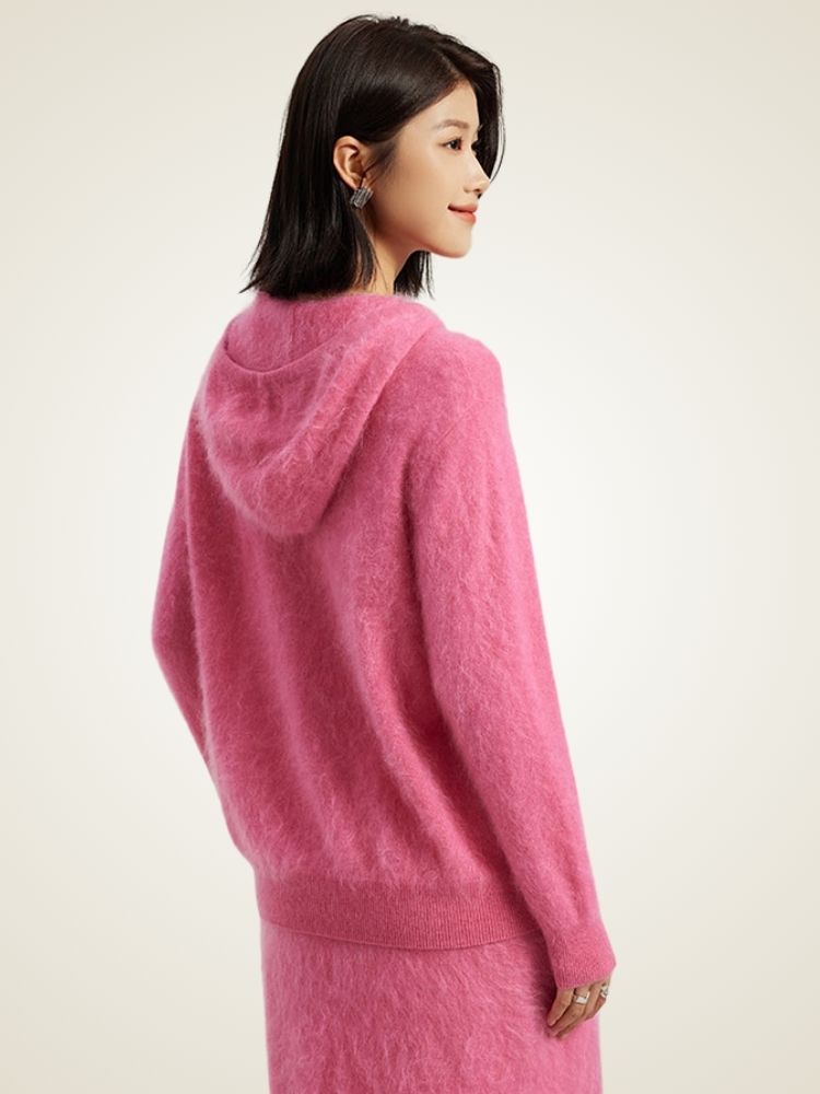 Senia - Brushed Cashmere Hoodie
