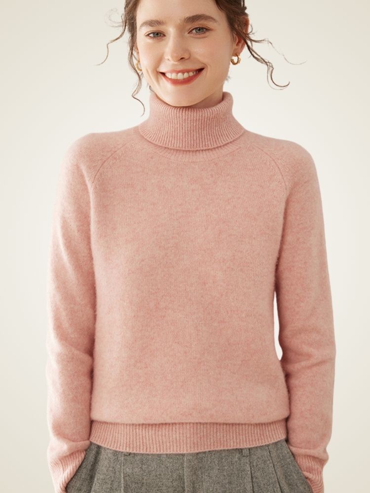 Lysandra - Classic Cashmere Turtleneck
