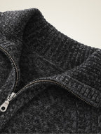 Isalith - Zip-up Cashmere Cardigan