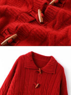 Romelda - Cable Knit Cashmere Cardigan