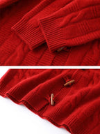Romelda - Cable Knit Cashmere Cardigan