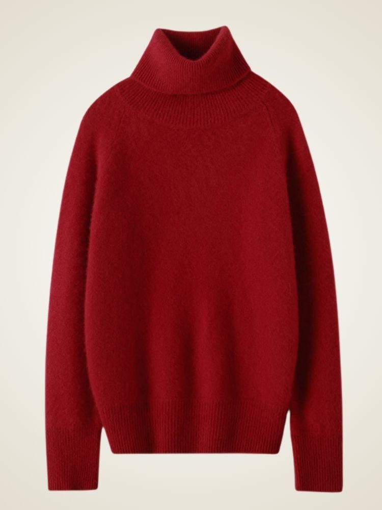Perla -  High Turtleneck Cashmere Sweater