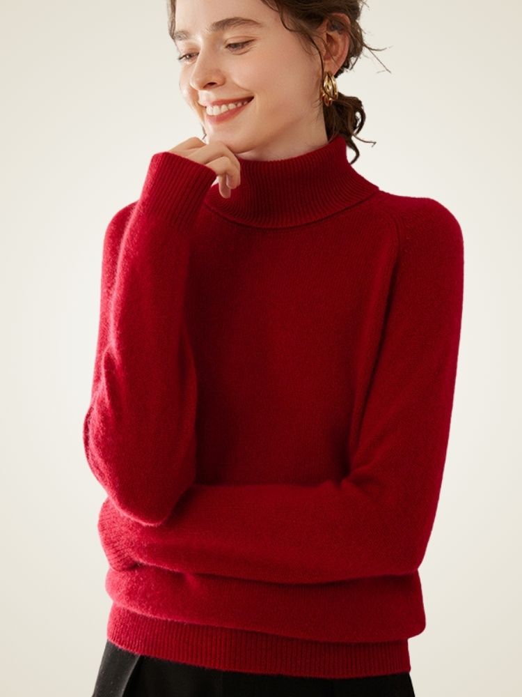 Lysandra - Classic Cashmere Turtleneck