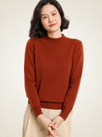 Odalisse - Mock Neck Cashmere Sweater