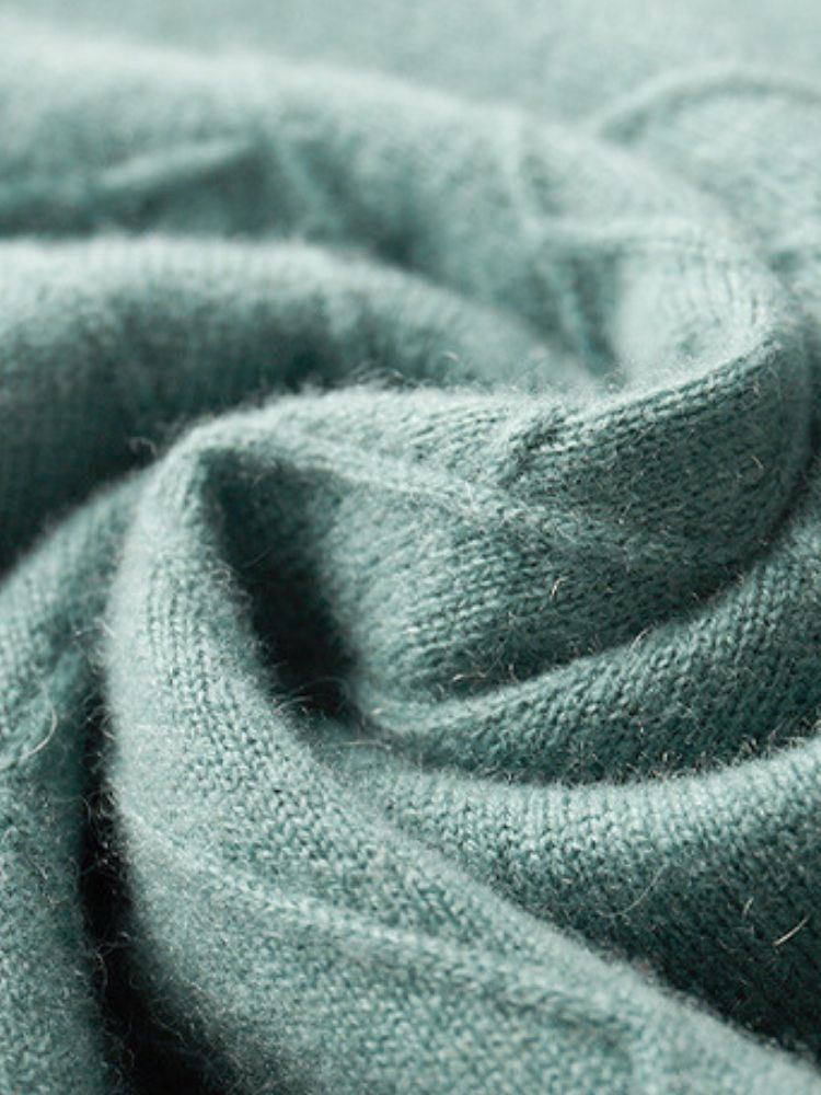 Jett - Geometric Cashmere Sweater XS042