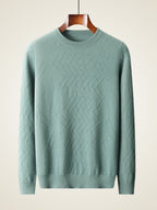 Jett - Geometric Cashmere Sweater XS042