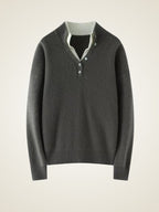 Stella - Double Collar Cashmere Sweater