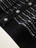 Lirith -  Striped Cashmere Cardigan