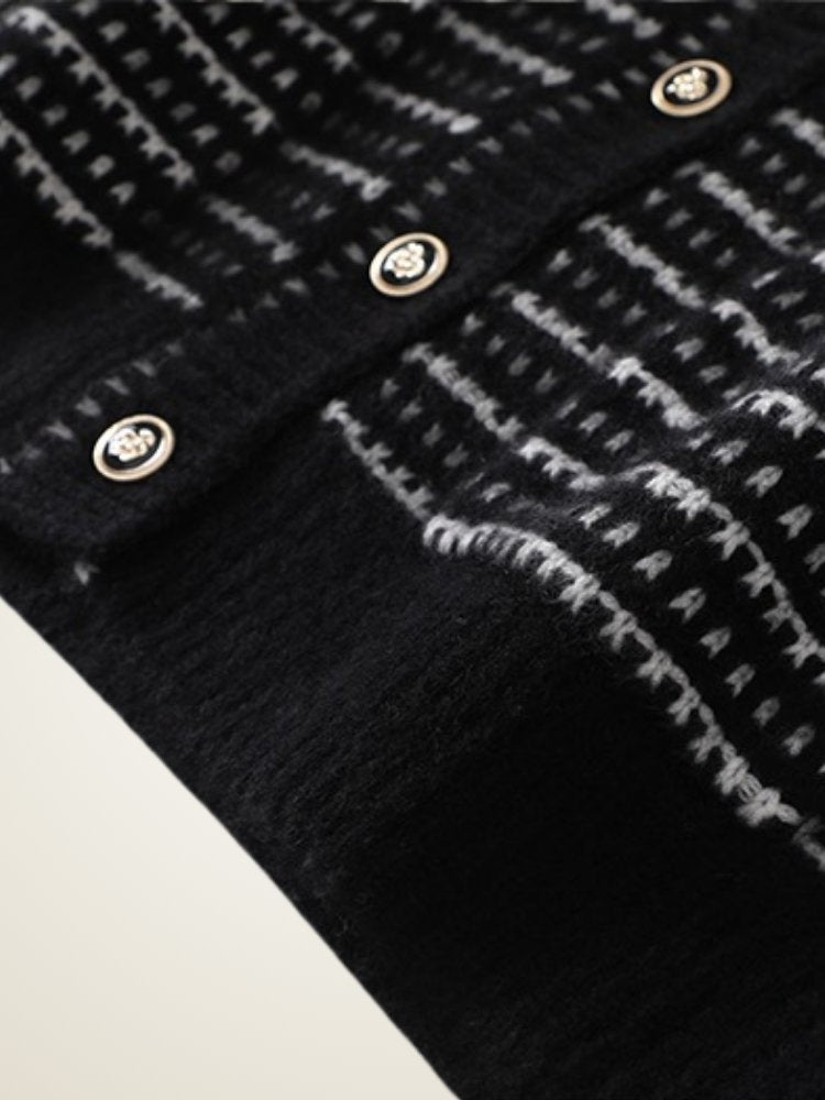 Lirith -  Striped Cashmere Cardigan