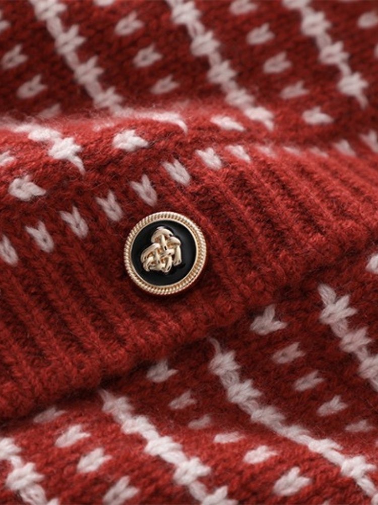 Lirith -  Striped Cashmere Cardigan