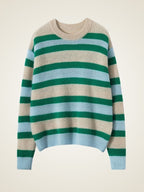 Elyndra - Seaside Stripes Cashmere Sweater
