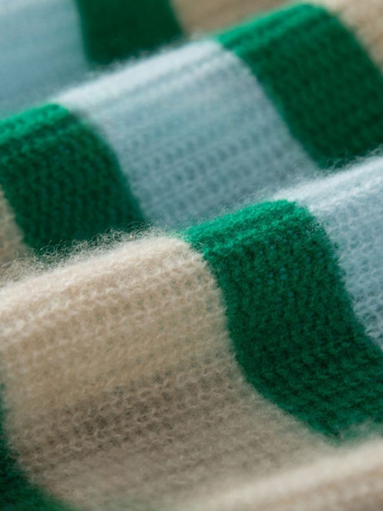 Elyndra - Seaside Stripes Cashmere Sweater