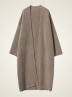 Alix - Open-Front Cashmere Coat