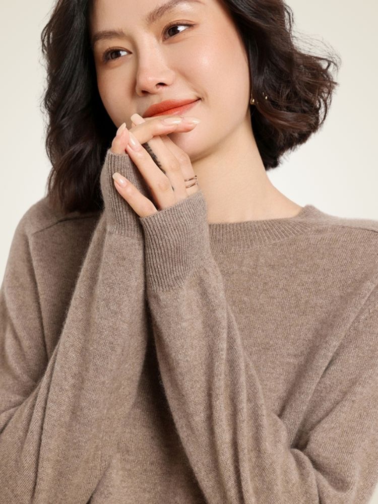 Valissa - Crewneck Cashmere Sweater