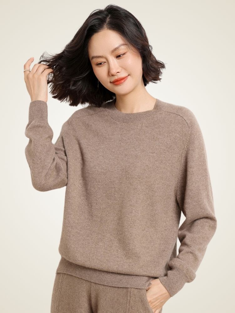 Valissa - Crewneck Cashmere Sweater