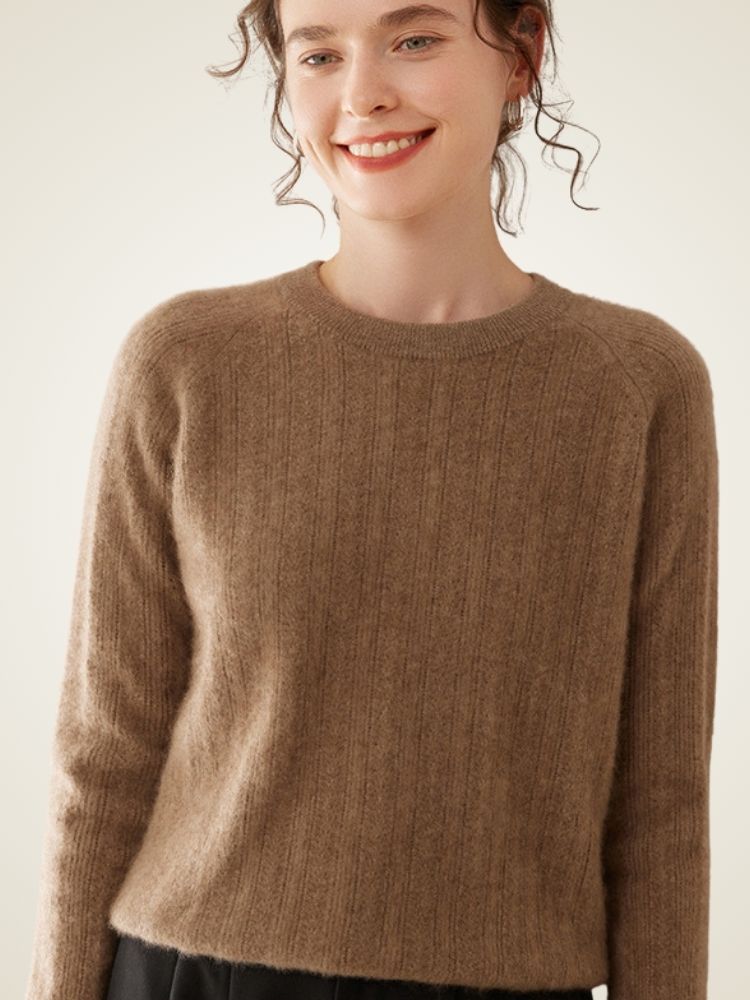 Larie - Ribbed Cashmere Sweater