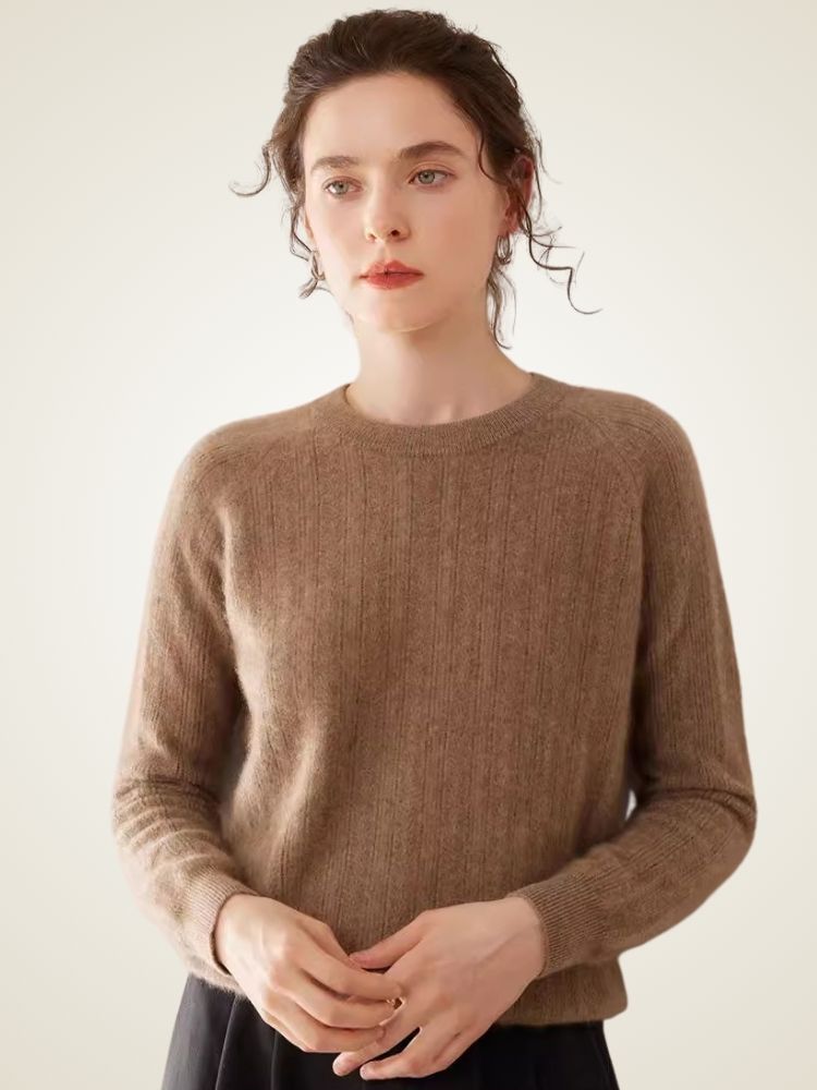 Larie - Ribbed Cashmere Sweater