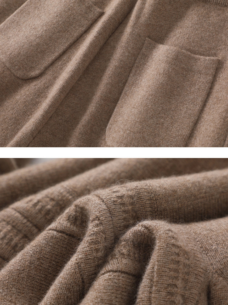 Viana - Wide-Leg Cashmere Pants